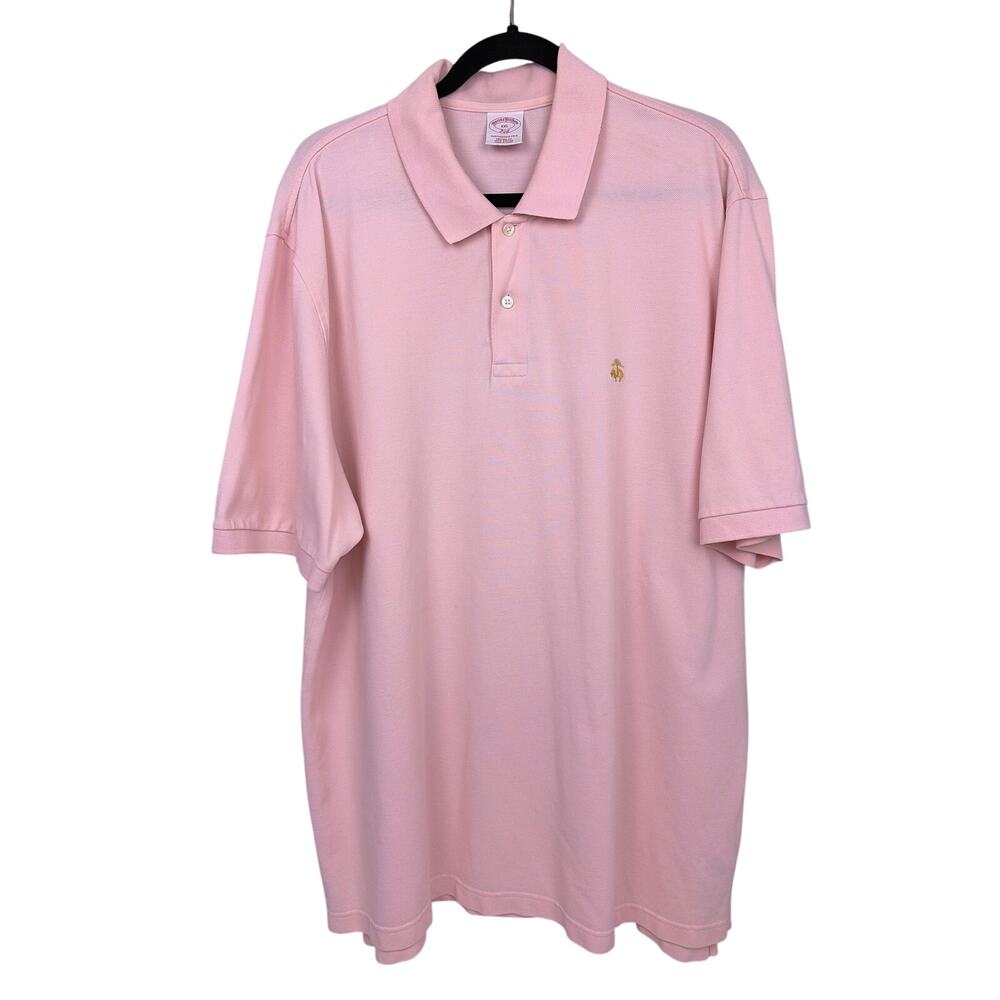Brooks Brothers 346 Preppy Old Money Golden Fleece Lamb Performance Polo XXL